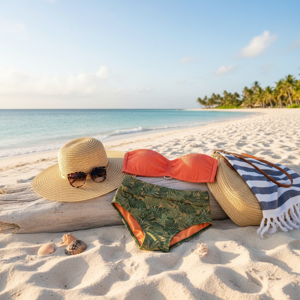 Realistische foto passend bij Bikini Sets Voor Dames: De Perfecte Combinatie voor Jouw Strandlook vo